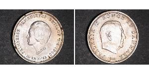 10 Krone Danimarca Argento Federico IX di Danimarca (1899 - 1972)