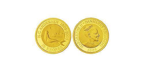 10 Krone Denmark Gold 
