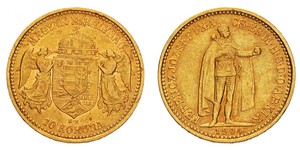 10 Krone Kingdom of Hungary (1000-1918) Gold Franz Joseph I (1830 - 1916)