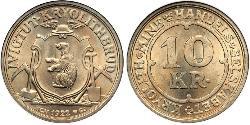 10 Krone Grönland (1721 - ) Kupfer/Nickel 