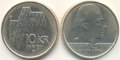 10 Krone Norvegia Ottone 