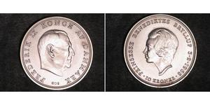 10 Krone Dänemark Silber Friedrich IX. (Dänemark) (1899 - 1972)