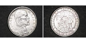 10 Krone Tschechoslowakei  (1918-1992) Silber 