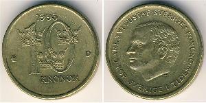 10 Krone Suède Tin/Cuivre/Zinc 