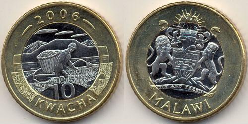 10 Kwacha Malawi (1964 - ) Bilame 