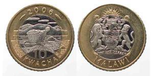 10 Kwacha Malaui (1964 - ) Bimetal 