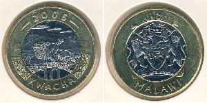 10 Kwacha Malawi (1964 - ) Bimetall 
