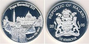 10 Kwacha 马拉维 (1964 - ) 銀 