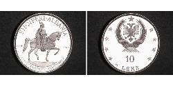 10 Lek Sozialistische Volksrepublik Albanien (1944 - 1992) Silber 