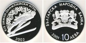 10 Lev Bulgaria Argento 