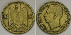 10 Lev Regno di Romania (1881-1947) Ottone/Nichel 