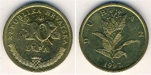 10 Lipa Croazia (1991 - ) Ottone 