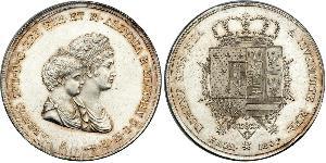 10 Lira Italian city-states Plata 