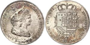 10 Lira Italian city-states Silber 
