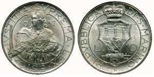 10 Lira San Marino (301 - ) Silver 