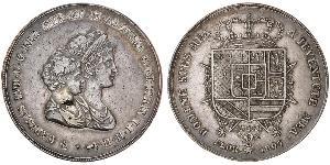 10 Lira Italian city-states 銀 