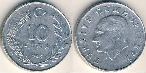 10 Lira 土耳其 铝 