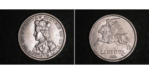 10 Litas Lituanie (1991 - ) Argent Vytautas le Grand