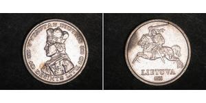 10 Litas Lituania (1991 - ) Argento Vitoldo
