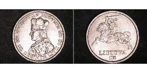 10 Litas Lituania (1991 - ) Argento Vitoldo