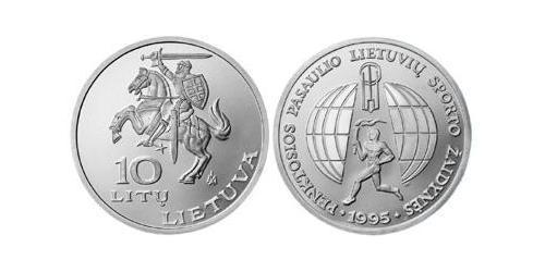 10 Litas Lituanie (1991 - ) Cuivre/Nickel 