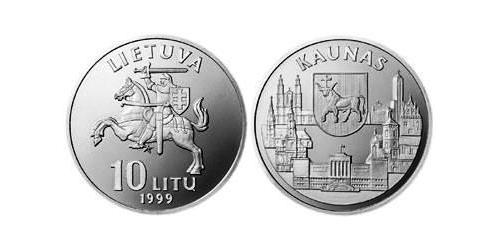 10 Litas Lituania (1991 - ) Rame/Nichel 
