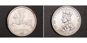 10 Litas Litauen (1991 - ) Silber Vytautas