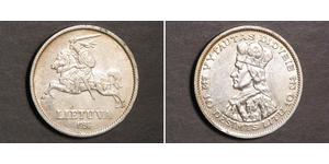 10 Litas Litauen (1991 - ) Silber Vytautas
