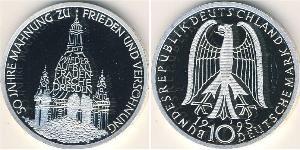 10 Mark Allemagne Argent 