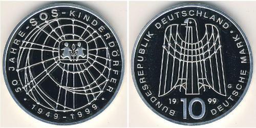 10 Mark Allemagne Argent 