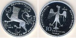10 Mark Germania Argento 