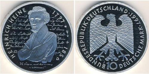 10 Mark Germania Argento 