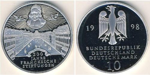 10 Mark Germania Argento 