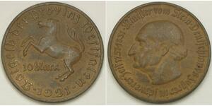 10 Mark Germany Bronze 