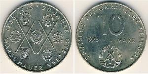10 Mark German Democratic Republic (1949-1990) Copper/Nickel 