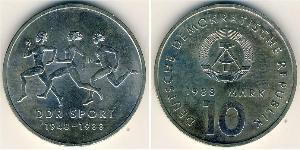 10 Mark German Democratic Republic (1949-1990) Copper/Nickel 