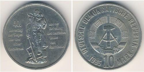 10 Mark German Democratic Republic (1949-1990) Copper/Nickel 