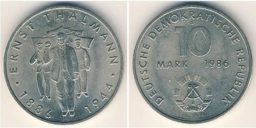10 Mark République démocratique allemande (1949-1990) Cuivre/Nickel 