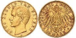 10 Mark Kingdom of Bavaria (1806 - 1918) Gold Otto of Bavaria (1848 – 1916)