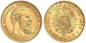 10 Mark Königreich Preußen (1701-1918) Gold Friedrich Wilhelm III (1770 -1840)