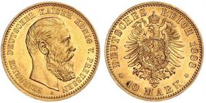 10 Mark Königreich Preußen (1701-1918) Gold Friedrich Wilhelm III (1770 -1840)