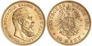 10 Mark Königreich Preußen (1701-1918) Gold Friedrich Wilhelm III (1770 -1840)