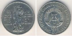 10 Mark Deutsche Demokratische Republik (1949-1990) Kupfer/Nickel 