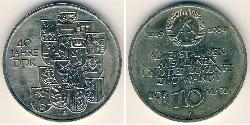 10 Mark Deutsche Demokratische Republik (1949-1990) Kupfer/Nickel 