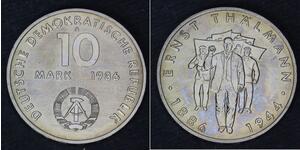 10 Mark Deutsche Demokratische Republik (1949-1990) Kupfer/Nickel 