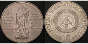 10 Mark Deutsche Demokratische Republik (1949-1990) Kupfer/Nickel 
