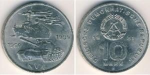 10 Mark Deutsche Demokratische Republik (1949-1990) Kupfer/Nickel 