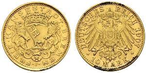10 Mark Brema (stato) Oro 