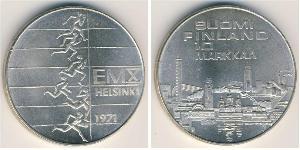 10 Mark Finlandia (1917 - ) Plata 