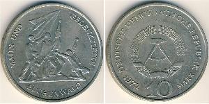 10 Mark Repubblica Democratica Tedesca (1949-1990) Rame/Nichel 